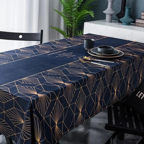 Dekoratif Masa Örtüsü Masa Örtüsü Dikdörtgen Masa Örtüleri Yemek Masası Kapak Mantel Mesa Masa Örtüleri 4 Adet B