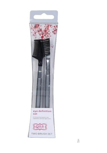 Gold Beauty Eye Definition 2'li Kaş Fırça Seti EF 1671