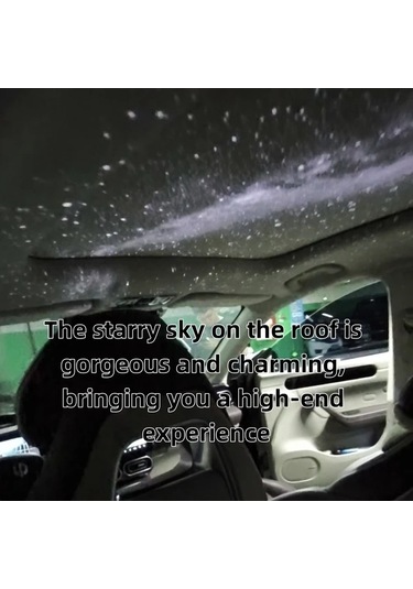 Honeybeeshop Jüpiter Yeni Güncellenmiş Usb Güçlü Araba Projektör Işığı 360 Dönebilen Taşınabilir Ortam Yıldızlı Gökyüzü Işığı Çatı Yatak Odası Oturma Odası Oda Festival Parti Gece Işığı