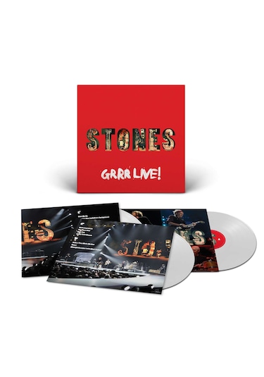 Rolling Stones - Grrr Live Limited - White Vinyl - 3 X Plak