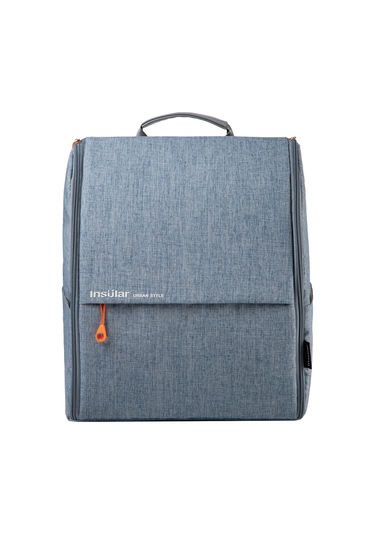 Geekyou 300d Polyester Çift Omuzlu Bebek Çanta - Su Geçirmez, Geniş Hafıza, Bebek Arabası Askısı + Bez Değişim Matı + Islak Çanta - Mavi Kot Mavi