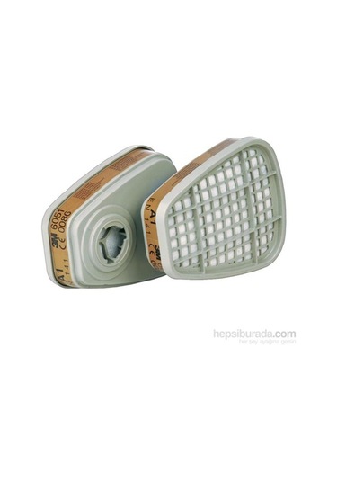 Yücehırdavat 3M 6051 A1 Organik Gaz Buhar Filtresi (1 Takım)