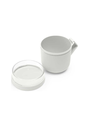 Brabantıa Make Take Lıght Grey Plastik Mug 600ml Gri