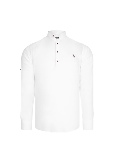 Dokuzlu Set G783 Dewberry Hakim Yaka Gömlek-siyah-beyaz-lacivert-bordo-mavi-haki-bej-antrasit-gri Siyah-beyaz-lacivert-bordo-mavi-haki-bej-antrasit-gri