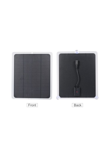Trendooze Küçük 12v 6w Güneş Paneli - Usb Şarjlı, Su Geçirmez, Kamp & Araç İçin Optik Kaplama