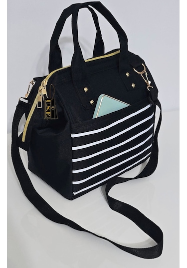 Sıcak, Soğuk Isı Yalıtımlı Termal Termoslu Yemek, Mama, Beslenme, Gıda İçin Askılı Taşıma Çantası Çok Renkli