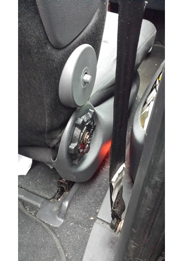 Vw Volkswagen Touran Sharan Seat Alhambra Araba Koltuğu Sırt Ayarlayıcı - 3d