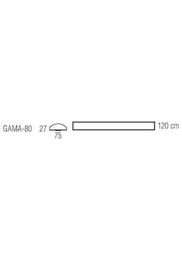 Horoz Gama 80w Prizma Led Bant Armatür Beyaz 7000k 120cm