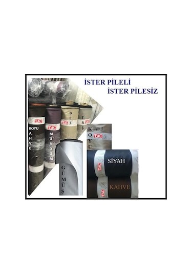 Taç Reges Blackout %100 Karartma Güneşlik Fon Perde 21 Renk (537110555)