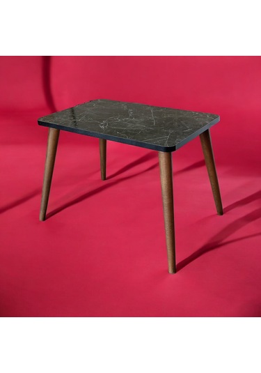 Skm-01 Portatif, Taşınabilir Kamp, Piknik, Seyehat Masası,-m Siyah