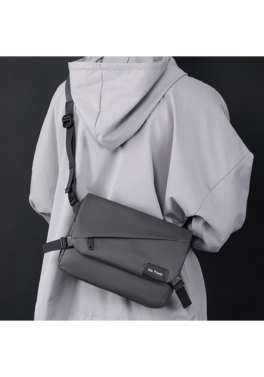 Wondernest Haoshuaı 1100-31 Erkek Simp Su Geçirmez Messenger Çanta Altın