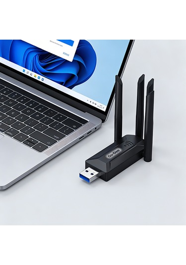 Go-des Gd-wps017 Wi-fi Usb Adaptörü 1200m Siyah