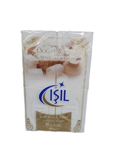 Işıl Doğal Saf Kaynaklı Katı Sabun 4 x 200 G