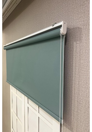 Stor Perde İthal Mat Polyester Yeşil P1380 Yeşil