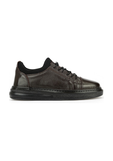 Ziya Erkek Hakiki Deri Sneaker 161423z79 Kahve 161423z79 300 40
