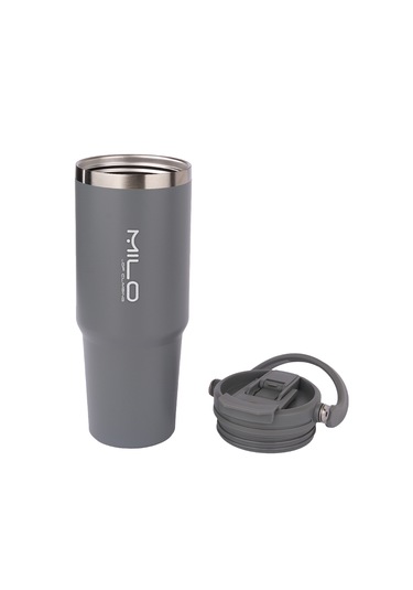 Milo Of Climbing Mugı 900 Ml Çelik Termos Gri