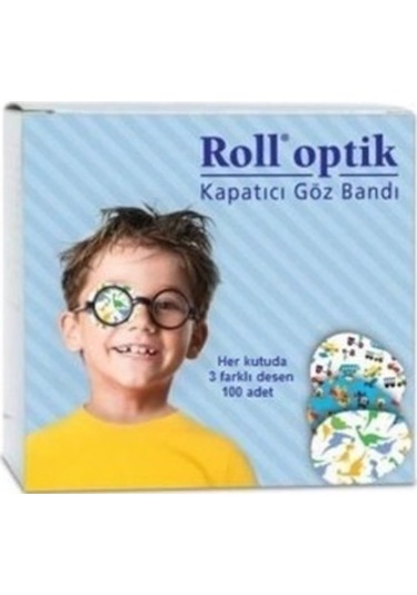 Roll Optik Erkek Kapatıcı Göz Bandı 100 Adet