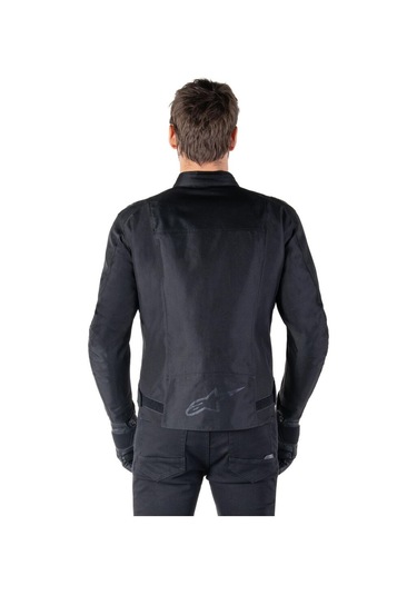 Alpinestars T-sps V2 Wp Korumalı Motosiklet Montu Siyah Siyah
