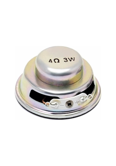 4 Ohm 3w Hoparlör