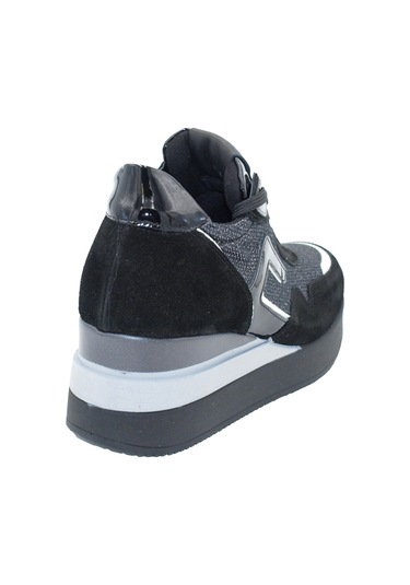 Vernıce Nero Dolgu Taban Ayakkabı Kadın Diğer 2c4888 Comart 4888 Siyah