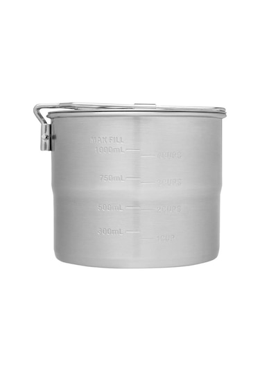 Stanley Adventure Paslanmaz Çelik 2.0 İki Kişilik Pişirme Seti Gri