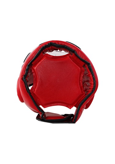 Dosmai Mika Yüz Korumalı Kick Boks Muay Thai Maç Kaskı Kırm Ko372 Kırmızı