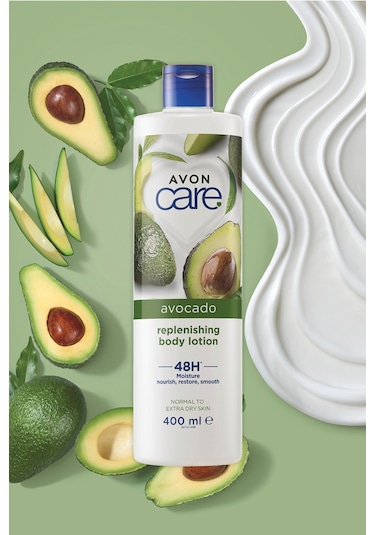 Avon Care Kuru Ciltler için Avokado Özlü Vücut Losyonu 400 ML