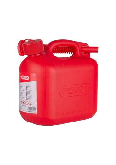 Oregon Benzin Bidonu Kırmızı 5 Lt