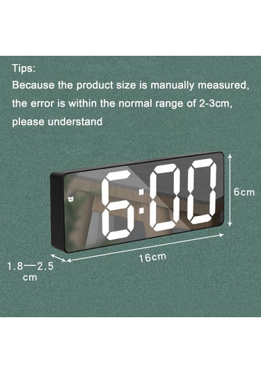 Zilinn Dikdörtgen Beyaz Kabuk Ayna Beyaz Işık-45 Çok Renki
