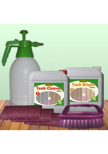 Gardinarium Teak / Tik Temizleme Seti 5'li 15 - 25 M2 Aktif Köp