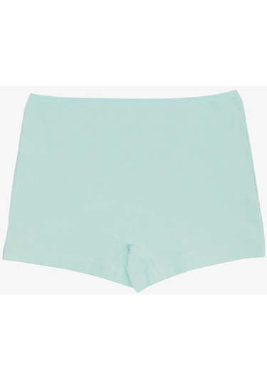 Breeze Kız Çocuk Boxer Sevimli Kedicik Baskılı 5-11 Yaş, Su Yeşili-su Yeşili Su Yeşili