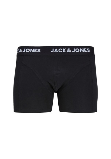 Jack & Jones 12171944 3 lü Erkek  Siyah Boxer