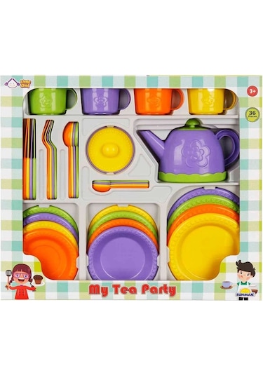 4682 Little Chef Çay Seti 36 Parça -sunman