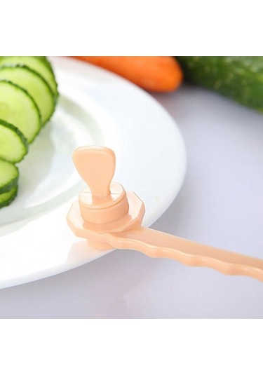 Novahub Havuç Spiral Dilimleyici Mutfak Kesme Modelleri Patates Kesici Pişirme Aksesuarları Ev Aletleri Arı Yeşil Yeşil