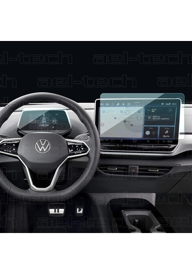 Volkswagen Id4 Uyumlu Navigasyon Ve Dijital Gösterge 9h Nano Ekran Koruyucu