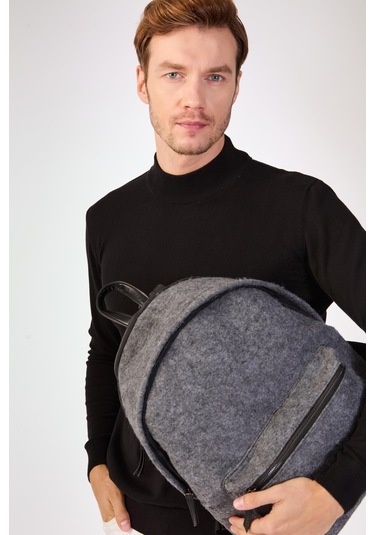 Dufy %100 Pamuk Slim Fit Düz Erkek Triko - Siyah