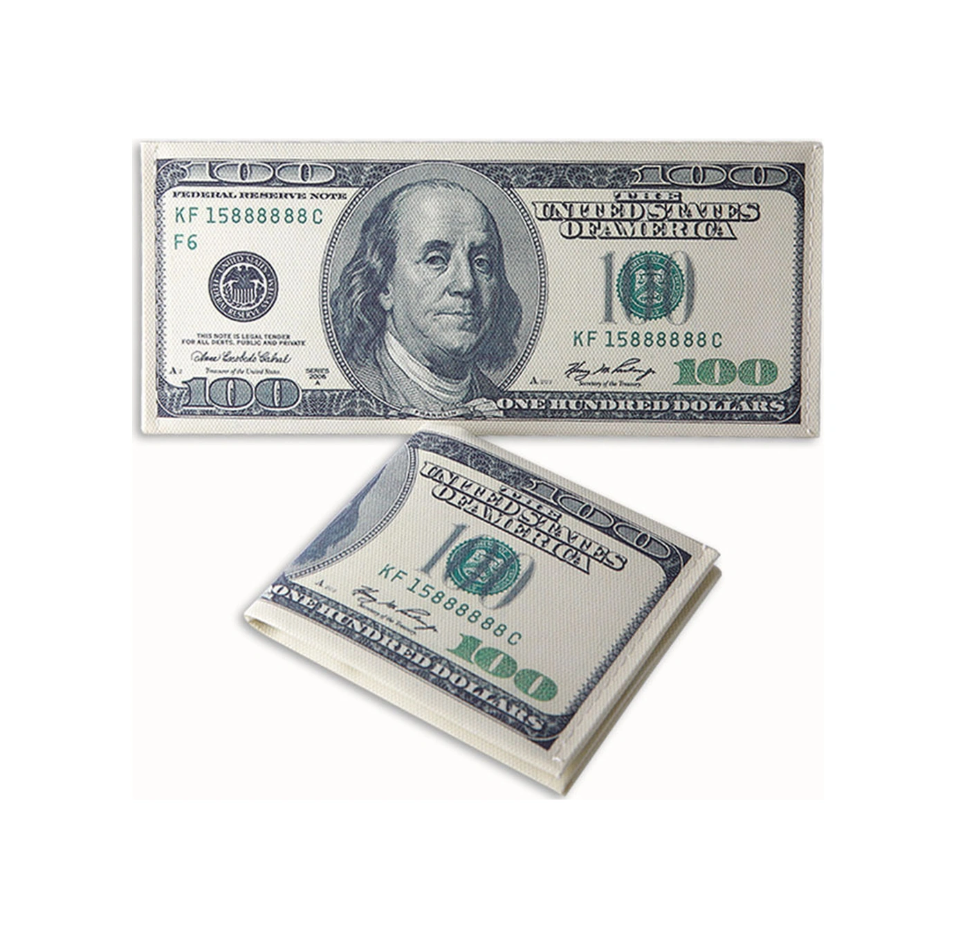 Youmex Kanvas Cüzdan, Gerçek Para Görünümlü, Hediye İçin Eğlenceli, 3 Stilden Seçim, 190x80mm Diğer