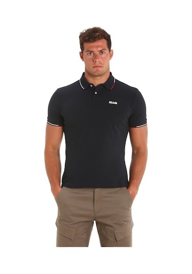 Slam Deck Lgt Pıque Polo W13 Lacivert