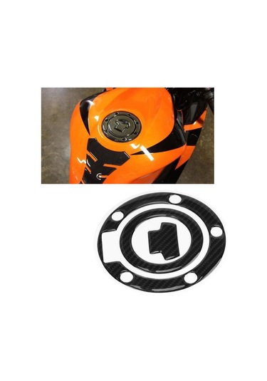 Shineyee Yamaha Yzf-r1 R6 Fz1 Fz6 Fz1000 Fjr1300 İçin Karbon Fiber Yakıt Tankı Sticker, Kaymayı Engeller, Dayanıklı Ve Kolay Kurulum