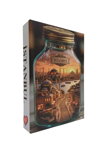 2028 -773 İstanbul Dekoratif Kitap Kutusu