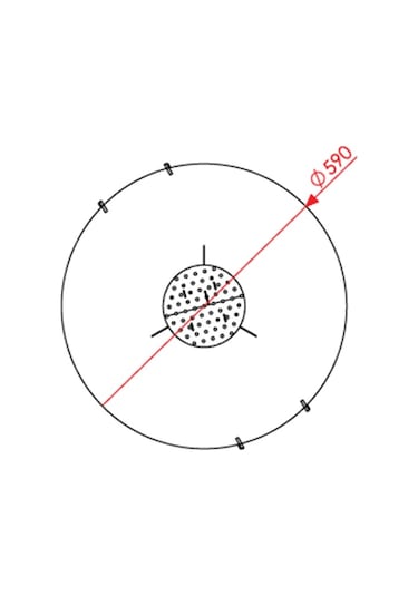Baba's Bbq Ateş Çukuru 3500 İçin Plate Izgara