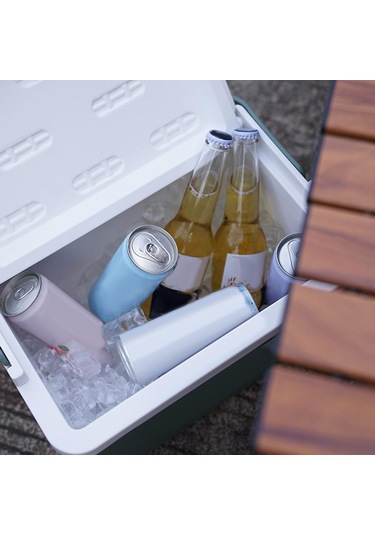 Suntek Yalıtımlı Soğutucu Kutu Dayanıklılık Taşınabilir Açık Kahverengi