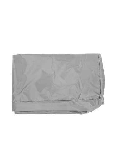 Vkemall Dış Mekan Masa Sehpası Kiremit Desenli Tahta Tabaklı Ahşap Sehpahane - Kahverengi