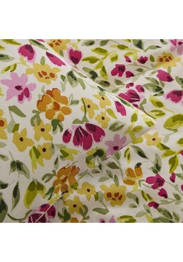 Sarah Anderson Bloomsy Çift Kişilik Nevresim Takımı Pembe Pembe