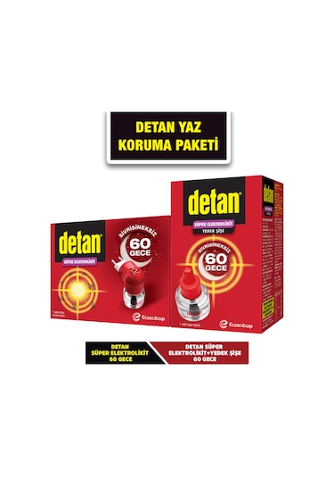 Detan Elektrolikit 120 Gece Yaz Paketi