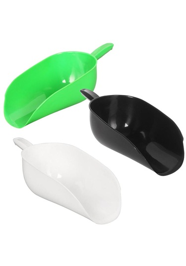 Homyl Pet Food Un Green Için Plastik Kürek Yemi Yeşil