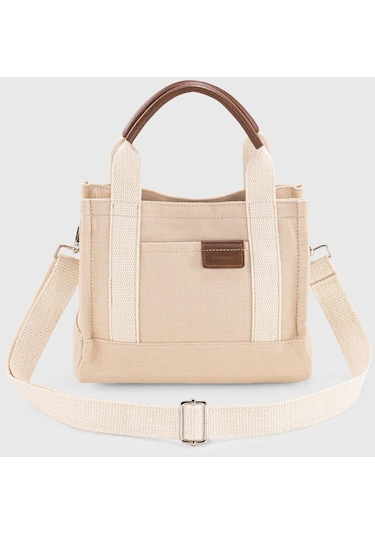 Housebags Kadın Kanvas Tote Bag 232 001