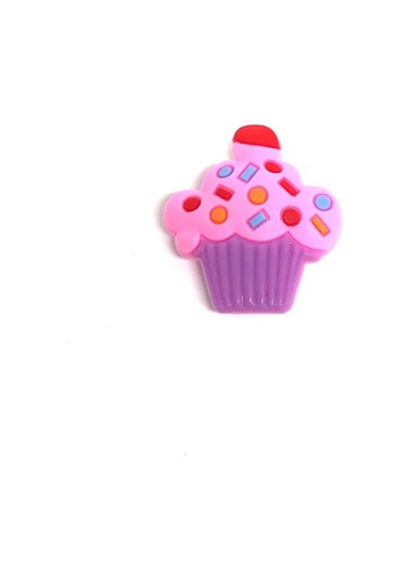 Crocs Terlik Süsü & Renkli Aksesuar Jibbitz Pembe (438661494) Pembe