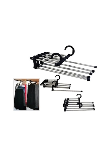 Magic Hanger 5in1 Pantolon Askısı 4767 Çok Renkli