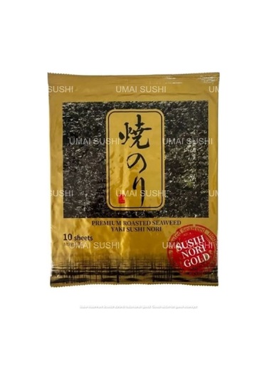 Seafood Sushi Yosunu Yaki Sushi Nori Gold Premium 10 Yaprak